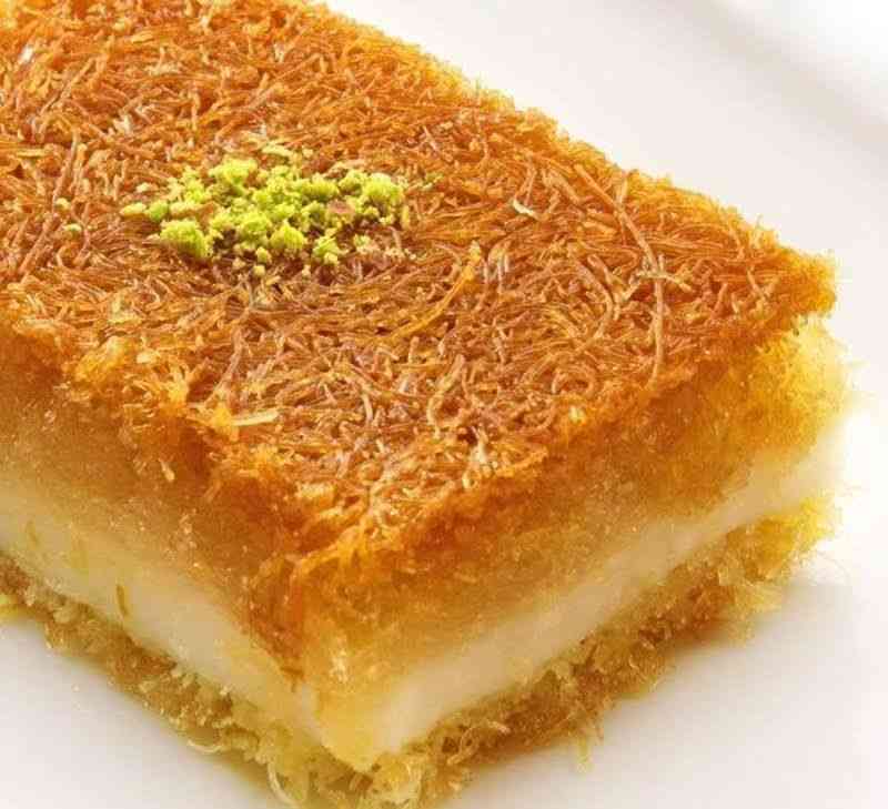 كنافه بالقشطه